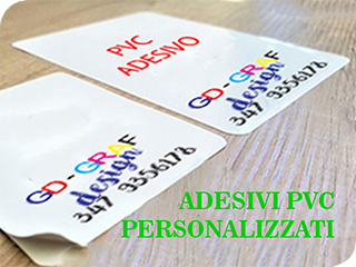 ADESIVI PVC PERSONALIZZATI